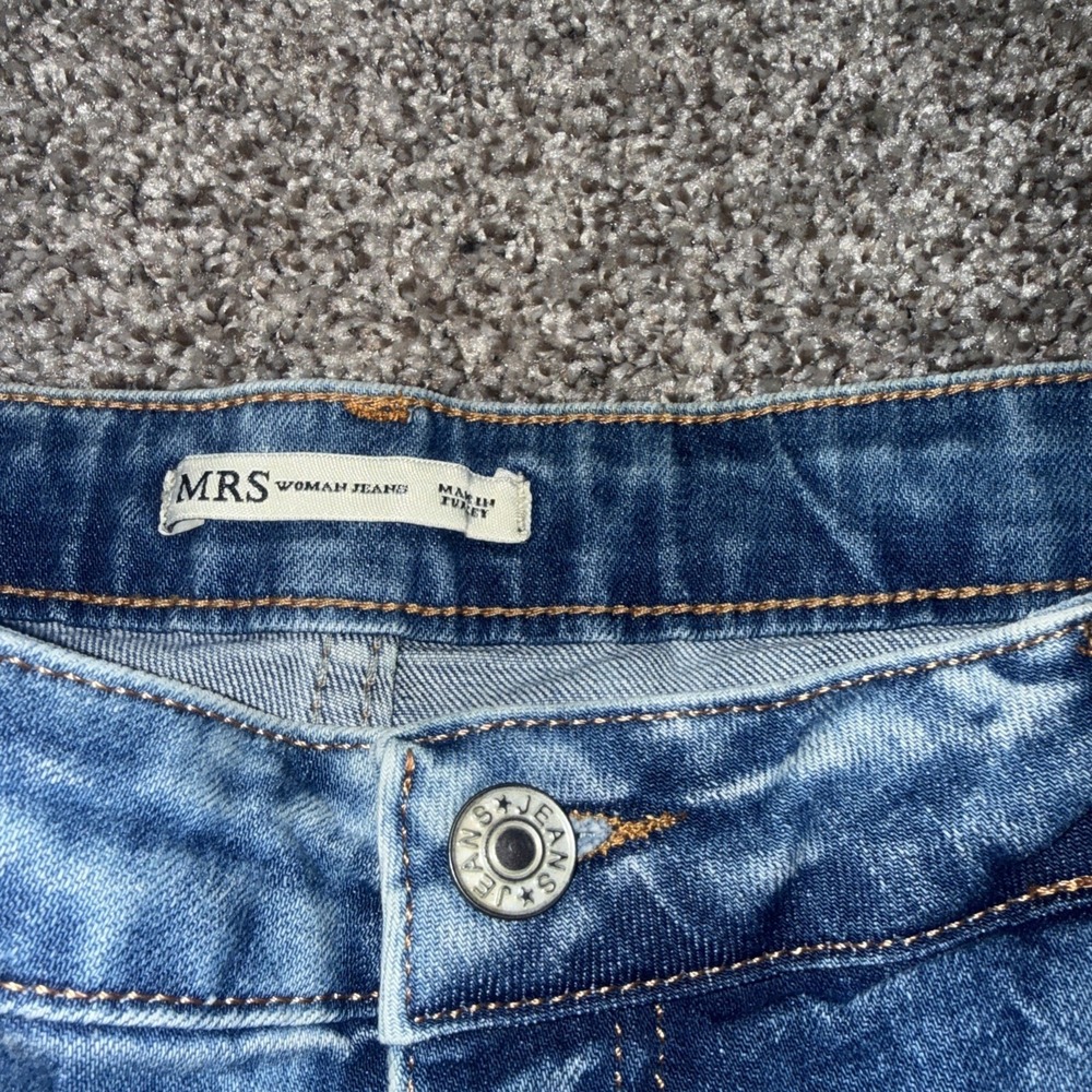 MRS (Members Research Section) Women's Blue Jeans Size 32 - Picture 4 of 13